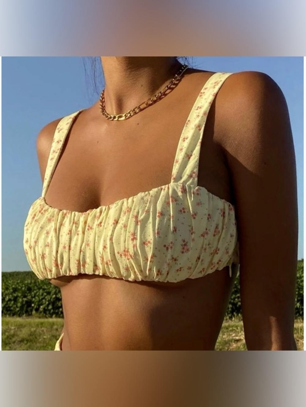 Princess Polly Lily Crop Top size 0